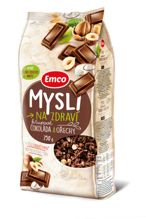 Musli Emco Crunchy Czekolada i Orzechy 750 g