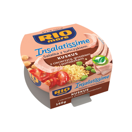 Zestaw 18x Sałatki Rio Mare 160g mix 4 rodzaje