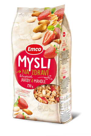 Musli Emco Crunchy Truskawka 750 g