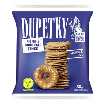 Zestaw 21x Dupetky 80 g smak sól morska