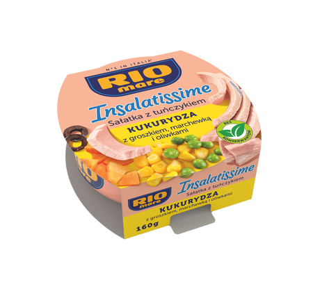 Zestaw 18x Sałatki Rio Mare 160g kukurydza