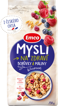 Musli Emco Crunchy Borówka i Maliny 750 g