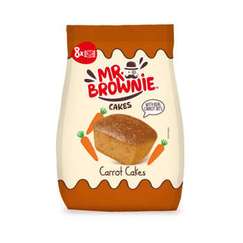 Zestaw 12x Ciastka Mr. Brownie Carrot Cakes 200g 