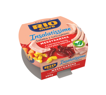 Zestaw 18x Sałatki Rio Mare 160g mix 4 rodzaje 