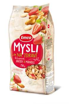 Musli Emco Crunchy Truskawka 750 g