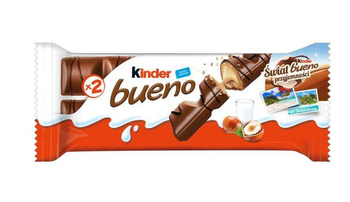 Zestaw 30x Wafel z mleczno-orzechowym nadzieniem pokryty czekoladą  Kinder Bueno 39g 