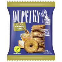 Zestaw 21x Dupetky 70 g smak cebula, miód i musztarda