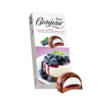 Bombonierka Konti Bonjour o smaku jagód i mascarpone 232g